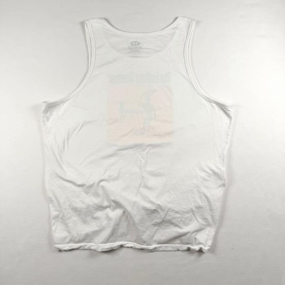 Malibu Shirts Mens The Endless Summer Graphic Tank Top White XXL Vintage Surf - Picture 6 of 7